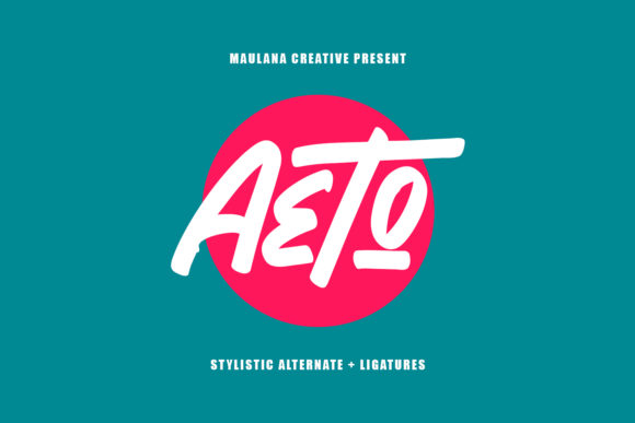 Aeto Display Font for Editorial Branding and Cover Design