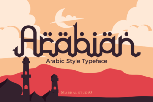Arabian: The Elegant Display Font for Modern Brand Visuals
