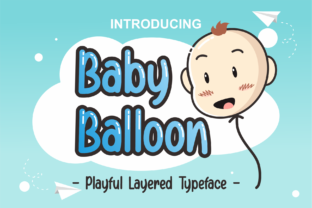 Baby Balloon Typeface: A Playful Display Font for Modern Web Design