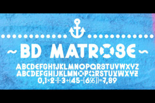 BD Matrose: Bold Display Font for Scroll-Stopping Campaigns
