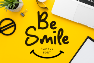 Be Smile: The Bold Display Font for Engaging Editorial Design