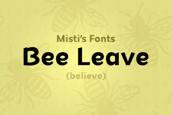 Bee Leave: A Modern Display Font for Premium Branding