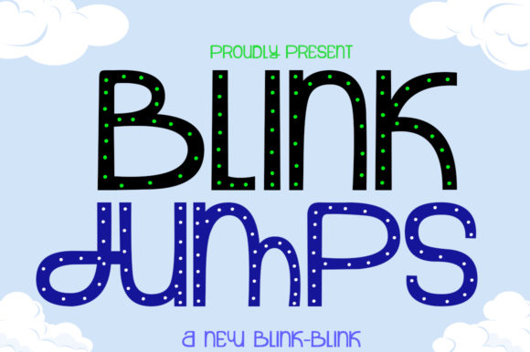 Blink Jumps Typeface Review: Bold Display Font for High-Energy Branding
