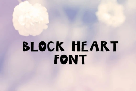 Block Heart Free Download: The Ultimate Display Font Review