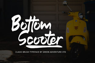 Bottom Scooter: The Fun Display Font for Bold Campaigns
