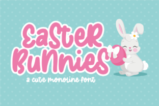 Easter Bunnies Display Font for Bold Campaigns