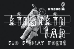 Einstein Lab: The Perfect Display Font for Science-Themed Crafts