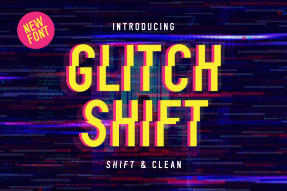 Glitch Shift Typeface Review: Digital Mood for Editorial Design