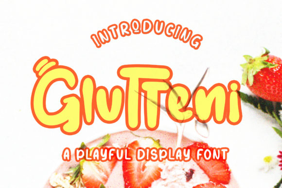 Glutteni Display Font Review for Creative Makers