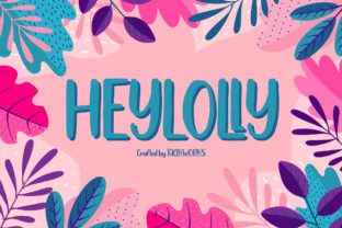 Heylolly: The Cute Display Font for Authentic Small Business Branding