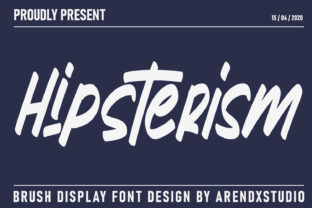 Hipsterism Typeface: Bold Display Fonts for Handmade Brands