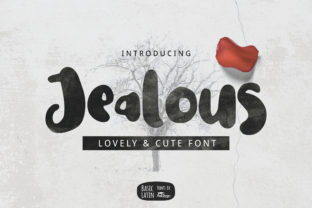 Jealous Typeface: A Bold Display Font for Modern Editorial Design
