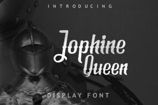 Jophine Queen: The Vintage Display Font for Standout Editorial Design