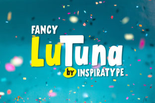 Lutuna Display Font Review for Crafters and Makers