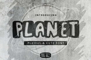 Planet Free Download: The Quirky Display Font for Creative Projects