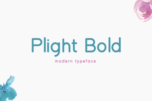 Plight Bold: A Modern Display Font for Impactful Design