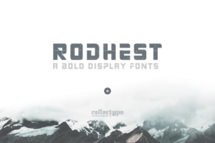 Rodhest Display Font for Futuristic Digital Campaigns