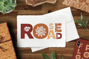 Rose Road Display Font for Elegant Craft Designs