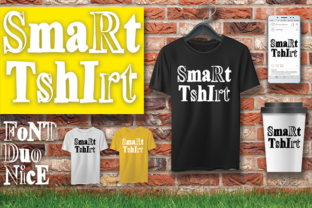 SmaRtTshIrt: The Quirky Display Font for Handmade Branding