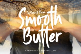 Smooth Butter Typeface: A Bold Display Font for Modern Brands