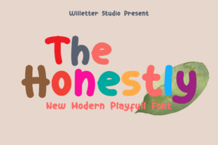 The Honestly: A Versatile Display Font for Small Business Branding