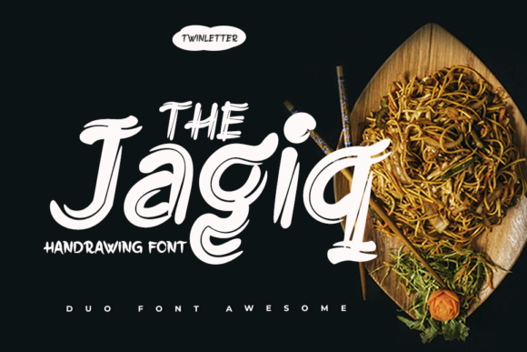 The Jagiq: A Playful Display Font for Handmade Branding