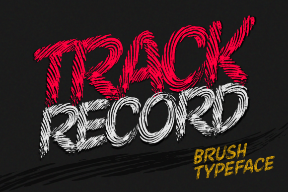 Track Record: A Playful Handwritten Typeface for Modern Editorial Design