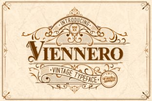 Viennero Typeface: Adding Vintage Charm to Modern Web Layouts