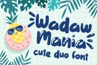 Wadaw Mania Display Font for Bold Digital Branding
