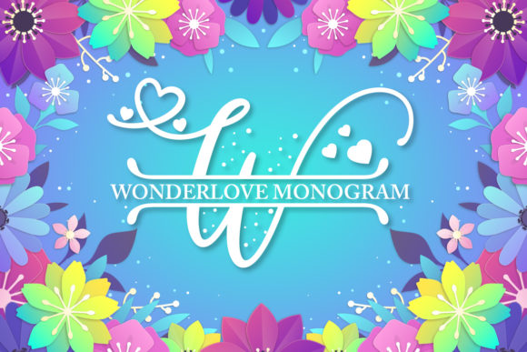 Wonderlove Monogram: A Designer’s Take on Elegant Display Fonts