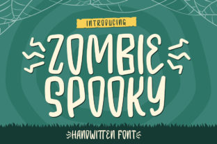 Zombie Spooky: The Enchanting Halloween Display Font for Standout Editorial Design